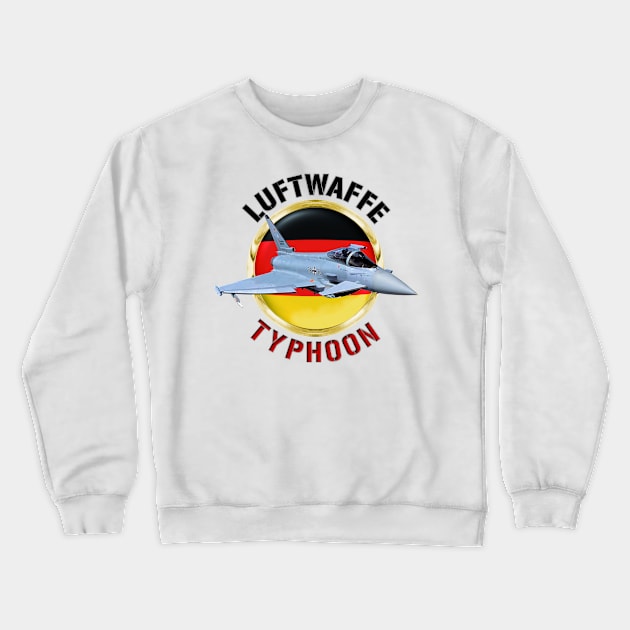 Eurofighter Typhoon Crewneck Sweatshirt by MilMerchant